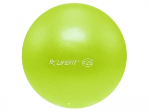 OVERBALL-GYMNA.LOPTA,25cm,sv.zelena - F-GYM-O25-01